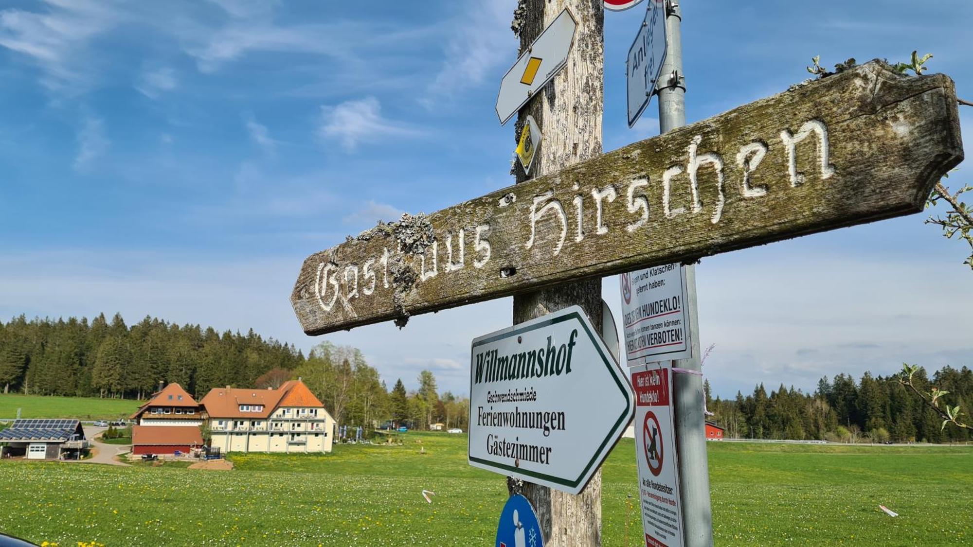 Gasthaus Zum Hirschen Furtwangen Dış mekan fotoğraf